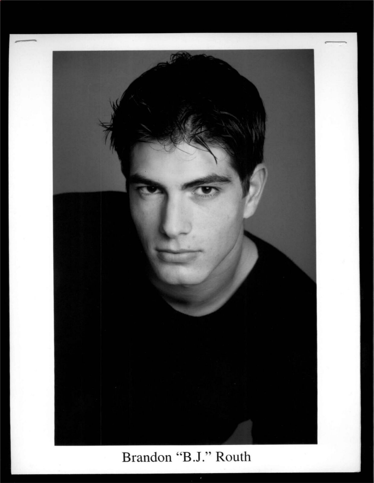 Brandon Bj Routh - 8x10 Headshot Photo Poster painting w/ Resume - Superman Returns