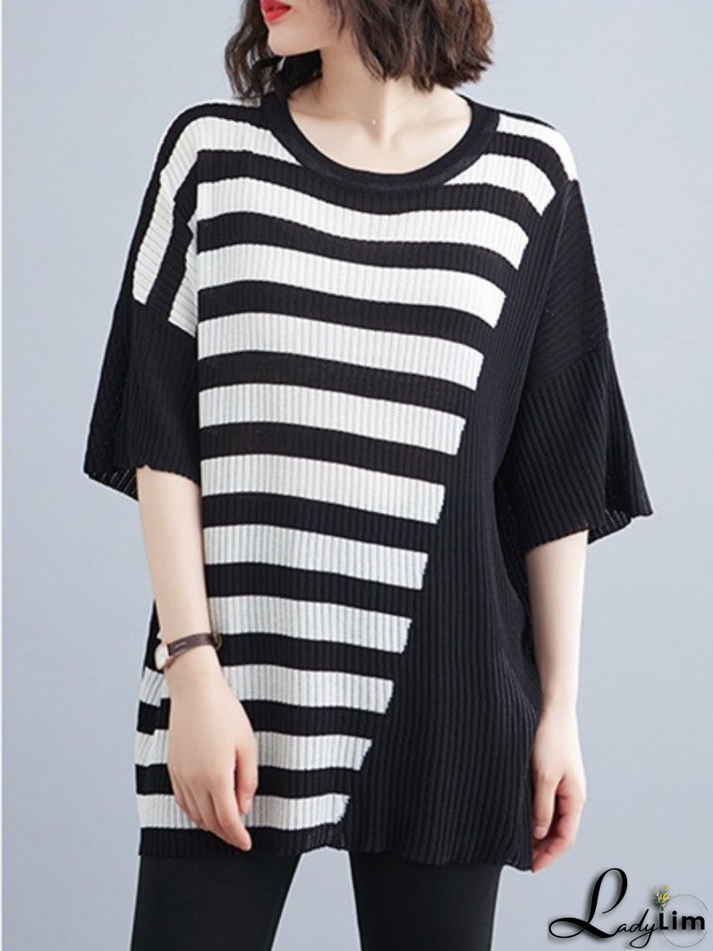 Love Is Here Round Neck Loose Top