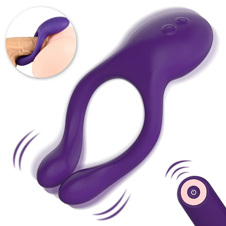 Men's Sperm Lock Ring with Rechargeable Cock Ring