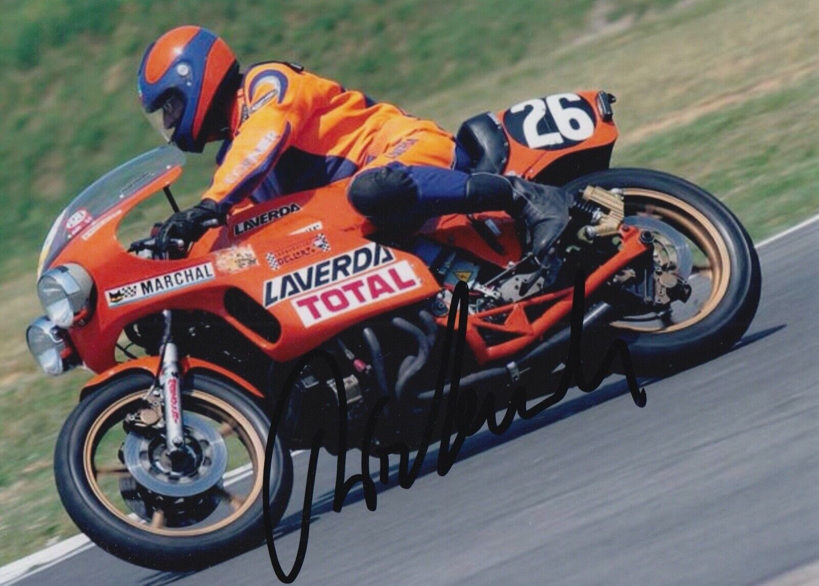 Piero Laverda Hand Signed 7x5 Photo Poster painting - MotoGP Autograph 9.