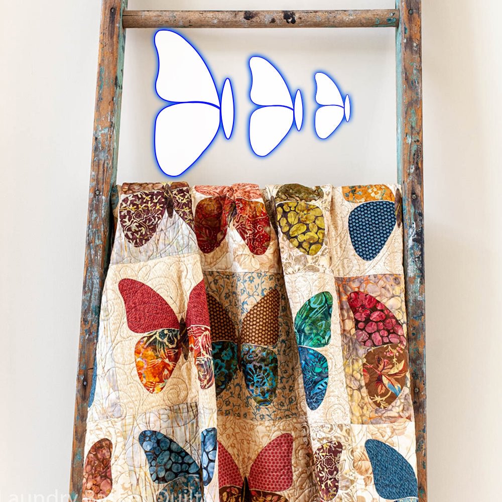 Pretty Butterfly Templates Set