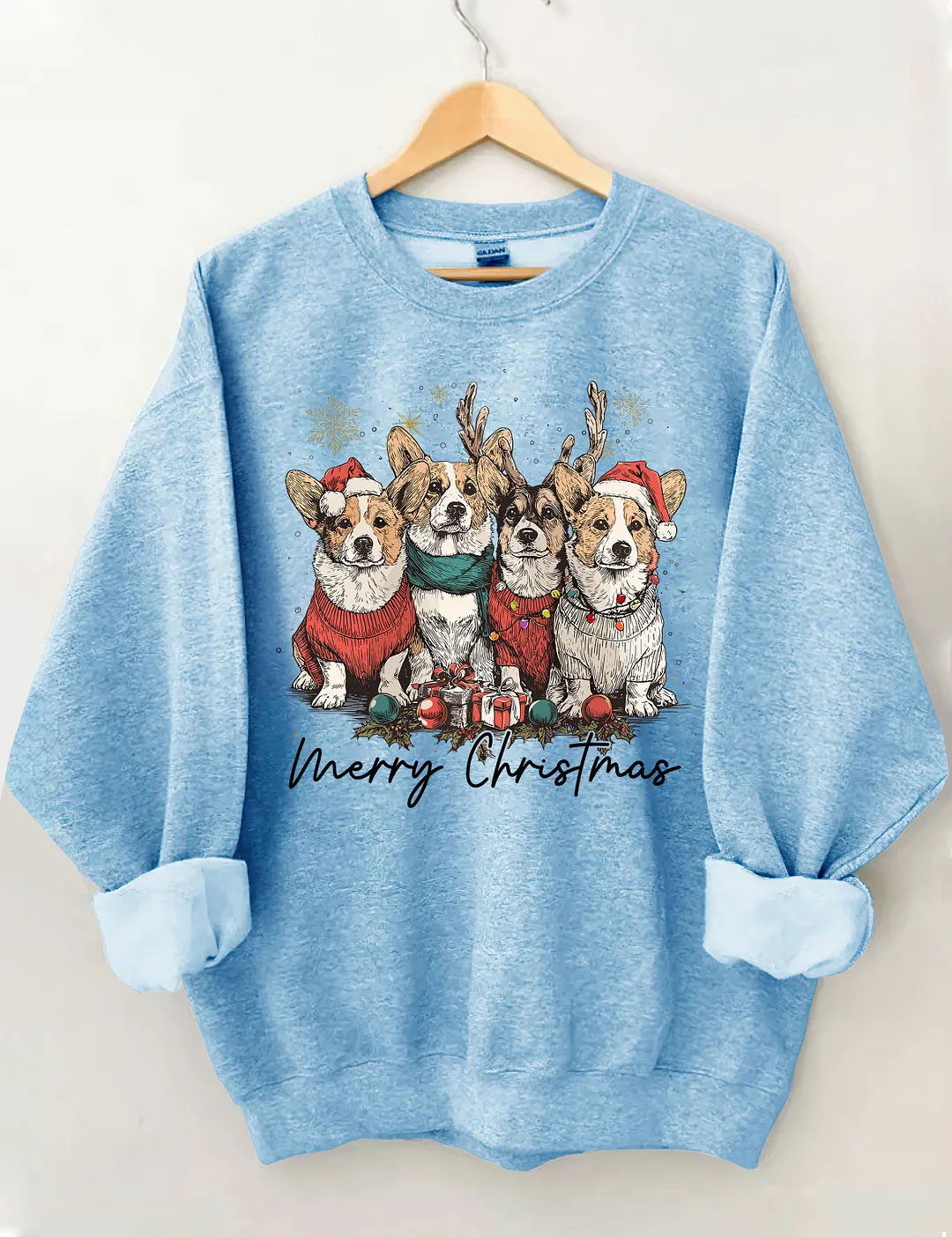 Corgi Christmas Sweatshirt
