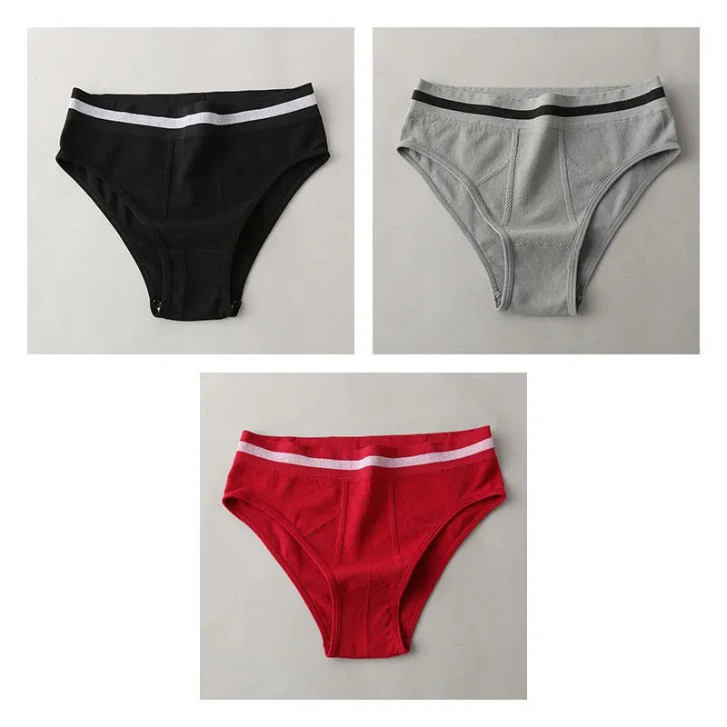High-Rise Panties For Woman Seamless Sport Briefs Women's Underwear Female Panties Underpants Ladies Intimates New BANNIROU