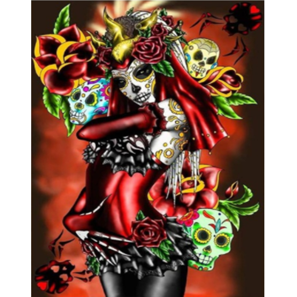 

Graffiti Woman - Round Drill Diamond Painting - 30*40CM, 501 Original