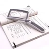 Handheld Loupe 10LED Lights Folding Pocket Magnifier 4X 650mAh for Reading Books