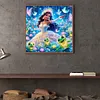 Diamond Painting -DIY Round Drill Enchanted Forest Tiana(40x40cm)