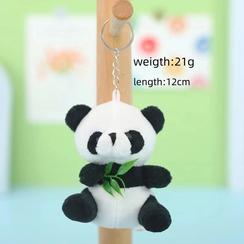 Cartoon Style Cute Sweet Panda Alloy Alloy Bag Pendant Keychain