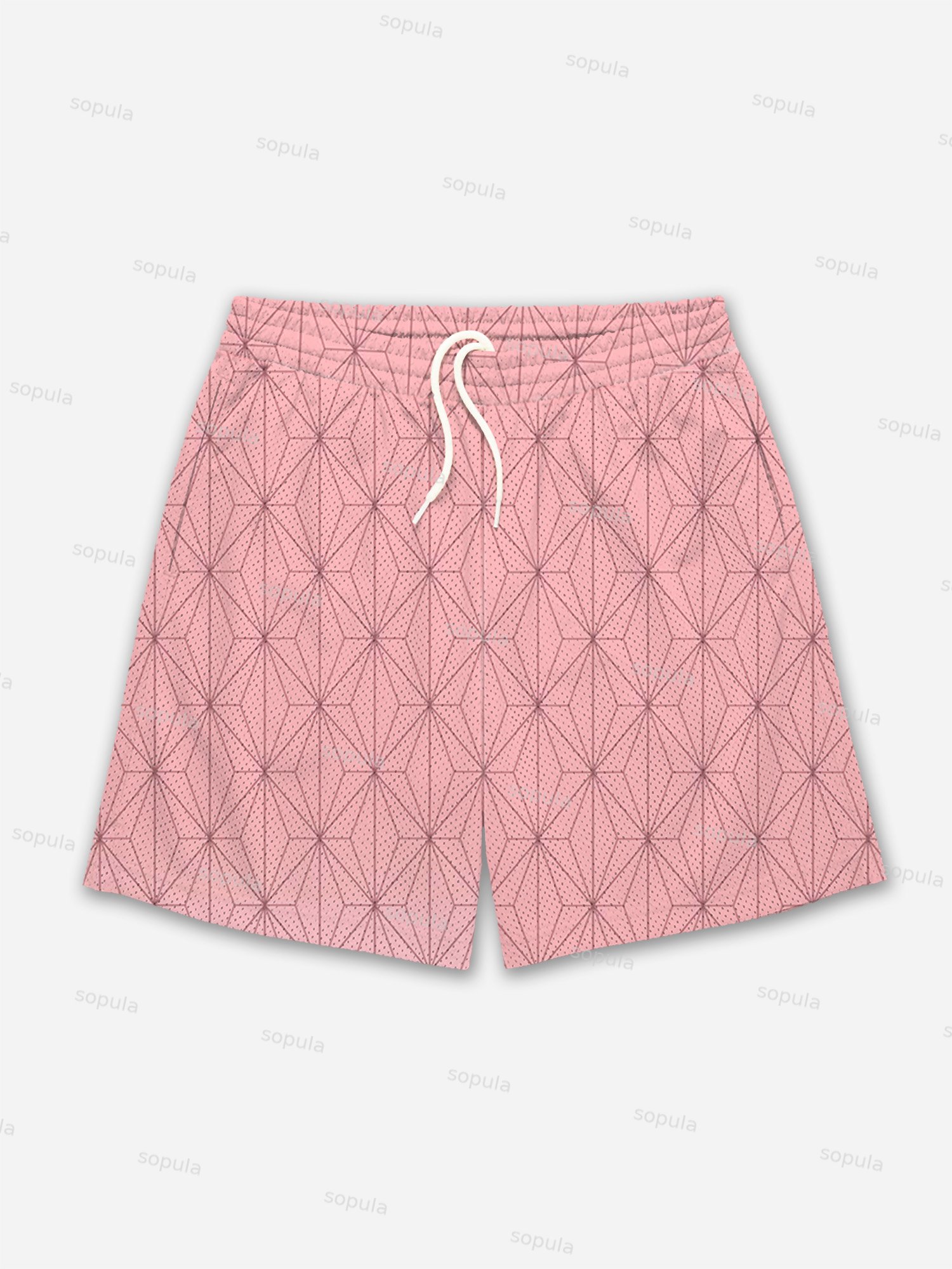 Kamado Nezuko Anime Mesh Shorts - Sopula｜Premium Graphic Tees & Graphic Clothing