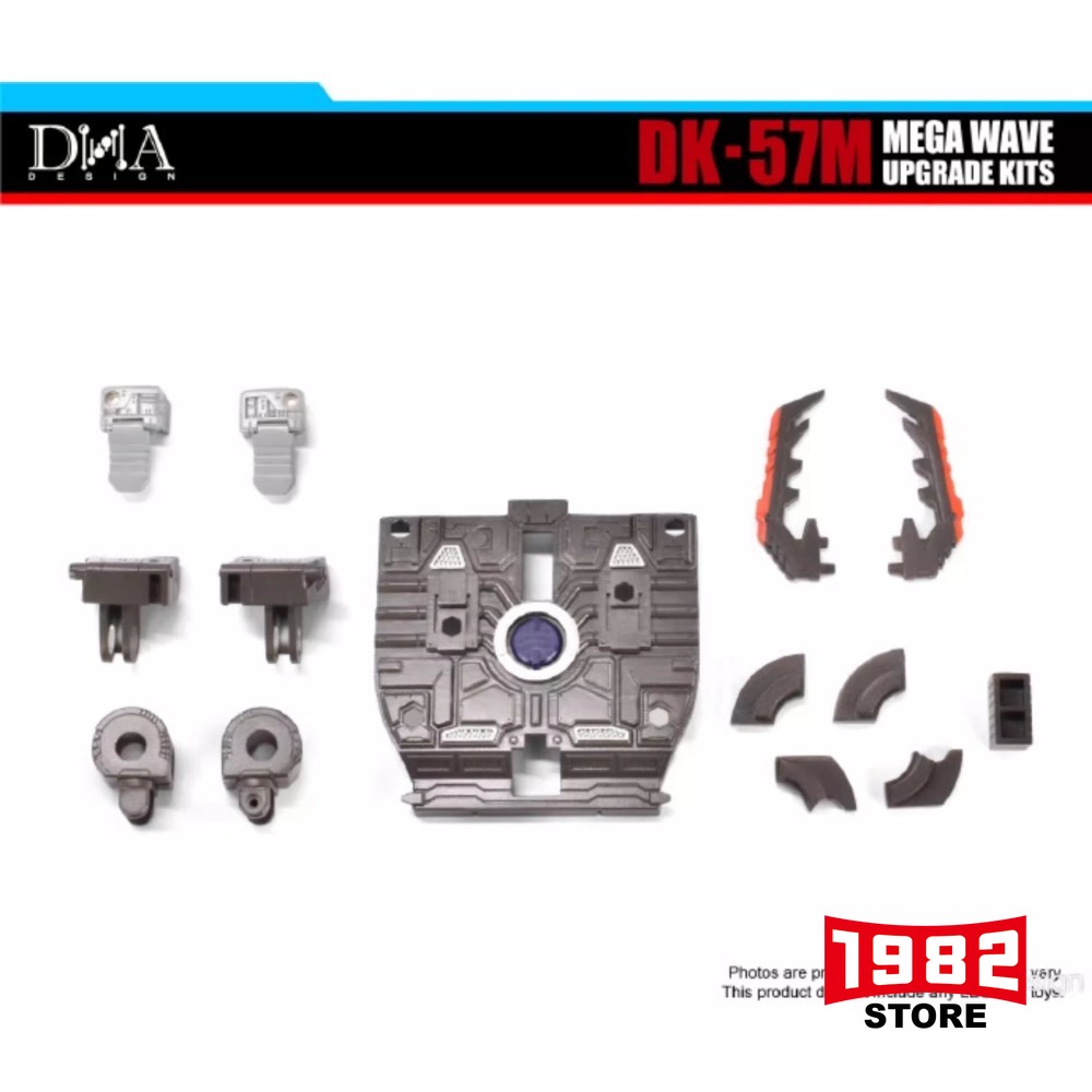 DNA DK-57M Upgrade Kits A Ver for MEGA WAVE Transformers Model Action Figure Premium Detailing Parts Collectible Accessory for Fans Adults Customization Set