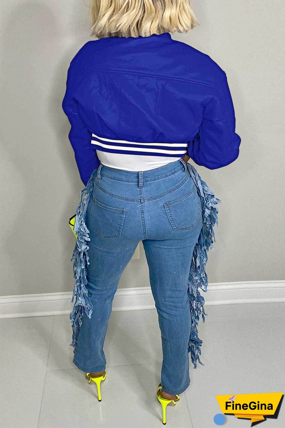 Black Casual Solid Patchwork Conventional Collar Outerwear