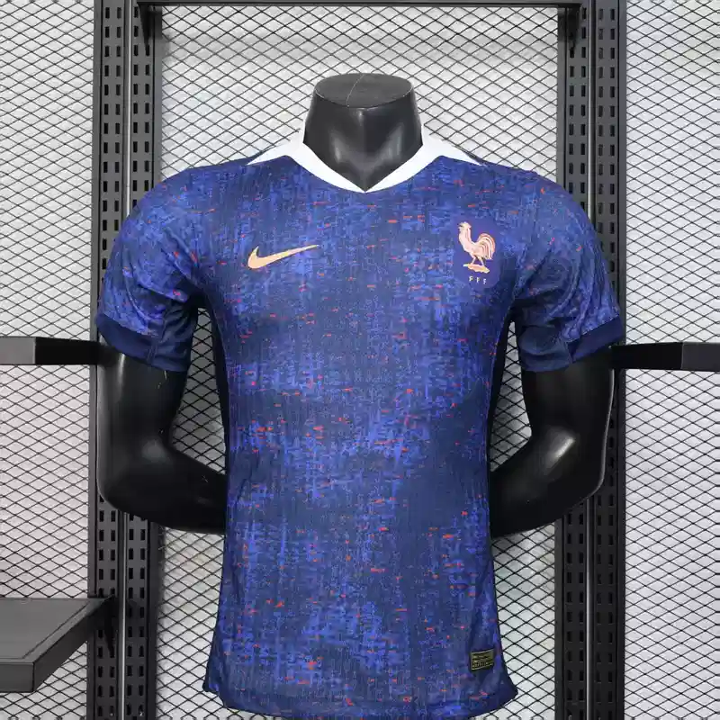 2025 Player France Soccer Jersey Home