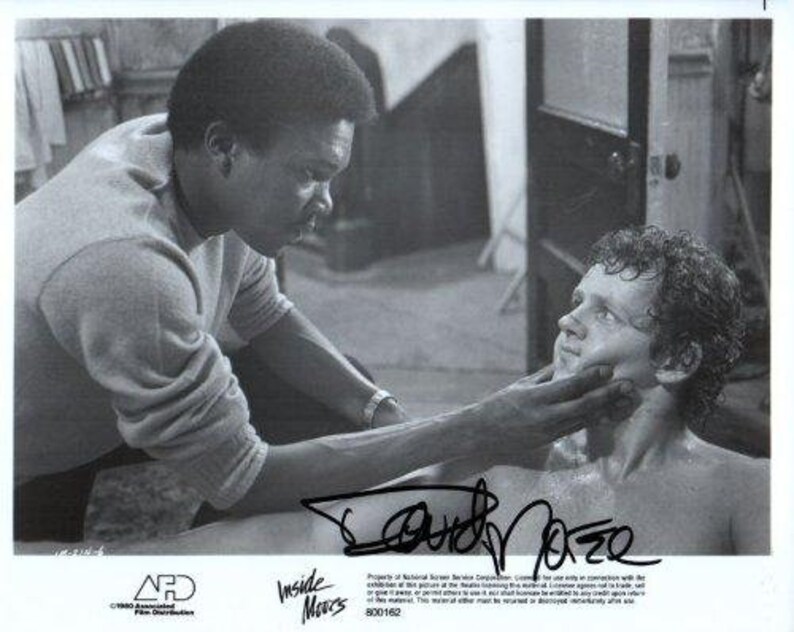 David Morse Autographed Vintage 1980 Inside Moves