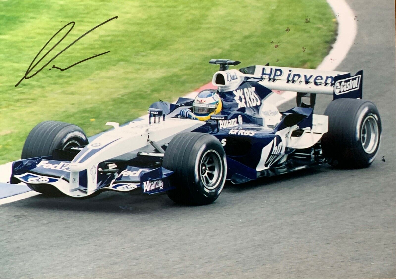 Nick Heidfeld Williams FW27 Formula 1 Hand Signed Autograph