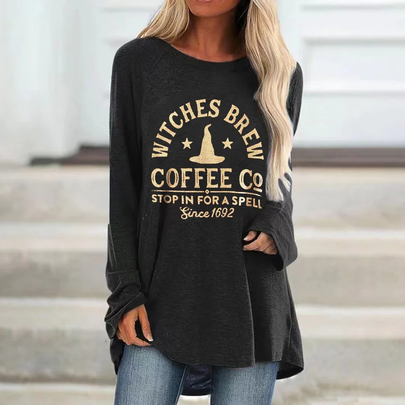 Stop In For A Spell Since 1692 Printed Women's T-shirt