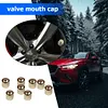 8pcs Copper Car Tire Valve Stem Air Caps Wheel Tyre Valve Caps Dust Covers