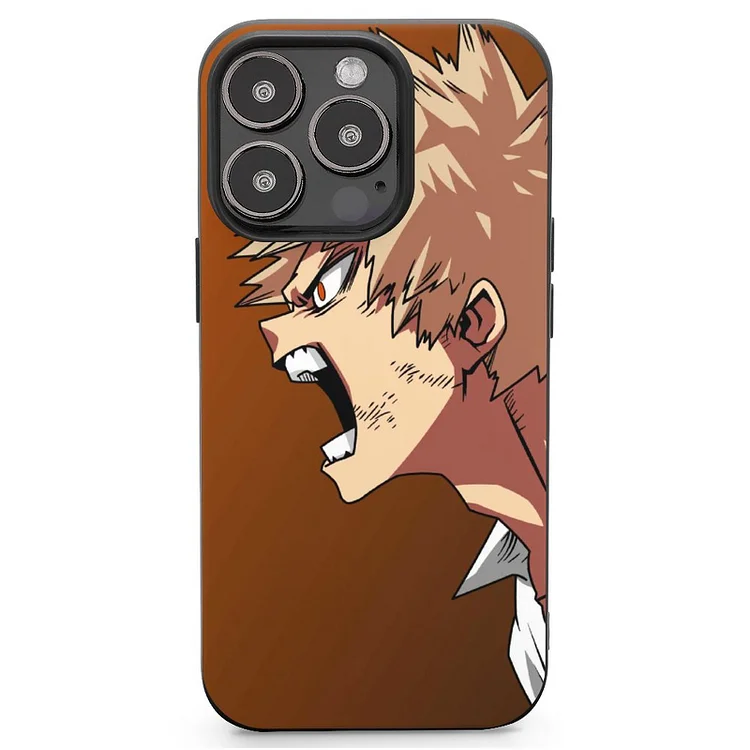 Katsuki Bakugou Anime My Hero Academia Phone Case Mobile Phone Shell IPhone 13 and iPhone14 Pro Max and IPhone 15 Plus Case - Heather Prints Shirts