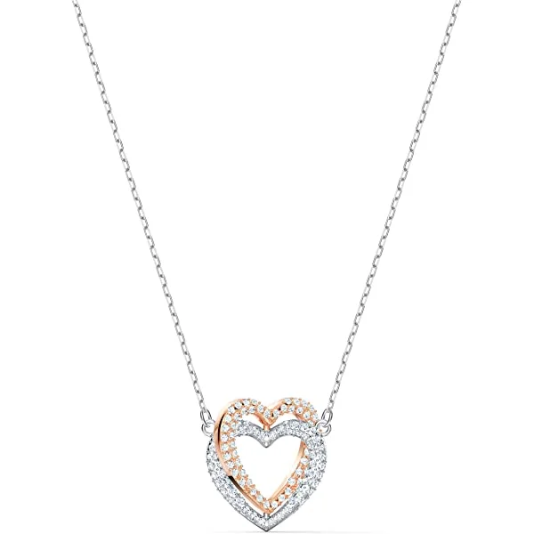 Infinity Crystal Heart Jewelry