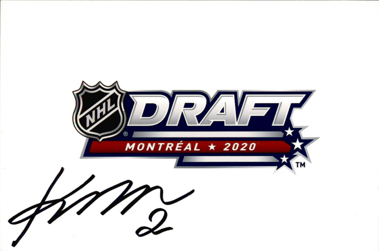 Simon Kubicek SIGNED autographed 4x6 Photo Poster painting SEATTLE THUNDERBIRDS NHL DRAFT 2020 2