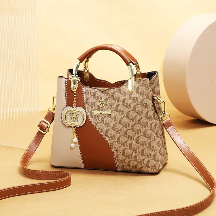 Stylish Printed Bucket Bag