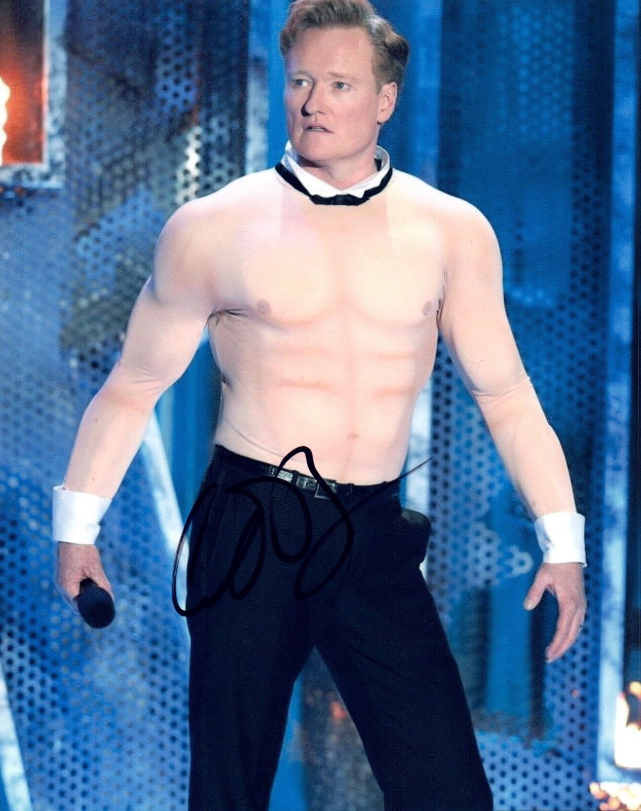 Conan O'Brien Signed Autographed 8x10 Photo Poster painting CONAN Host COA AB