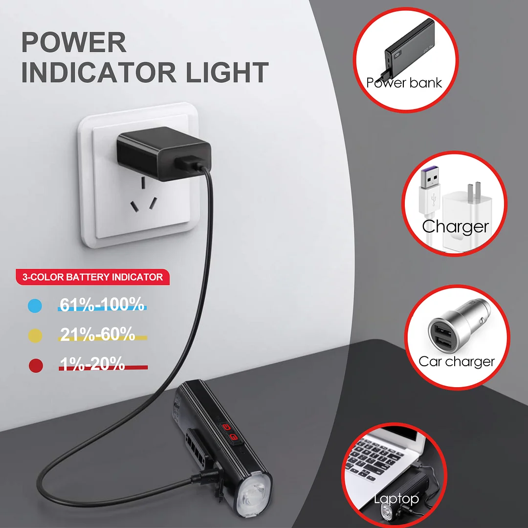 V20C-600 MTB Bike Headlight 