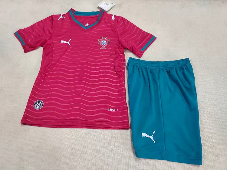 2026-27 World Cup Portugal Home Jersey - Adult and Children's Set
