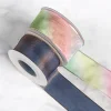 Premium Gradient Snow Gauze Ribbon Rope 4cm Wrapping Ribbon Roll