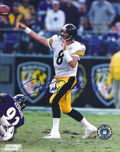 Tommy Maddox Signed - Autographed Pittsburgh Steelers 8x10 inch Photo Poster painting + RDM COA