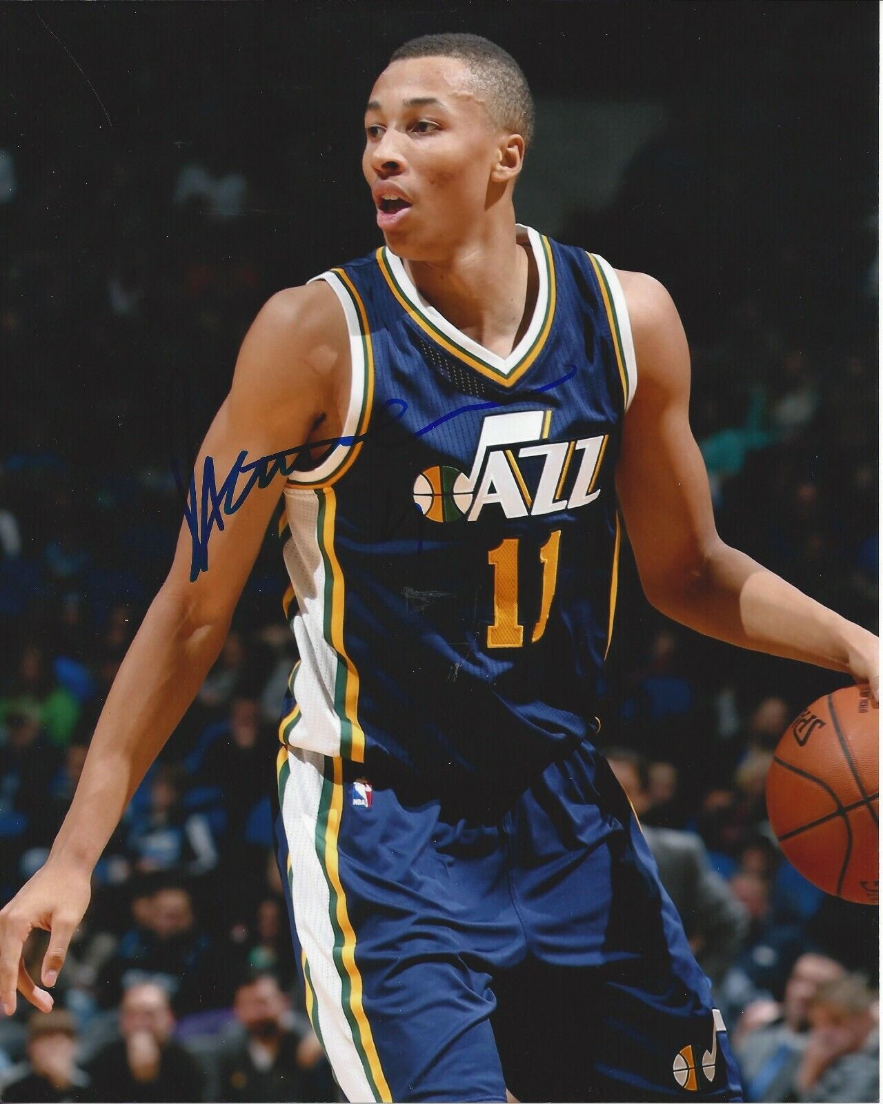 Dante Exum Autographed 8x10 Utah JazzB128