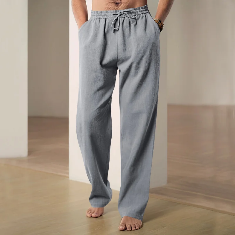 Loose Cotton Trousers-inspireuse