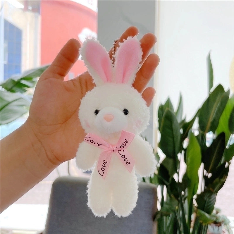Cute Rabbit Pp Cotton Women’s Bag Pendant Keychain