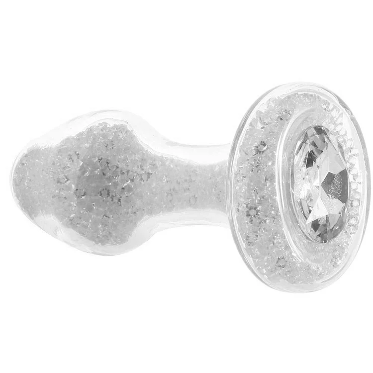 pornhint Pornhint Stardust Glam Brilliant Crystal Plug in White