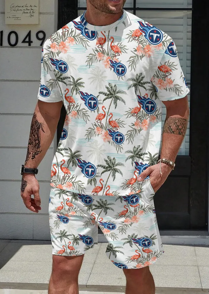 Tennessee Titans Limited Edition Top And Shorts Two-Piece Suits