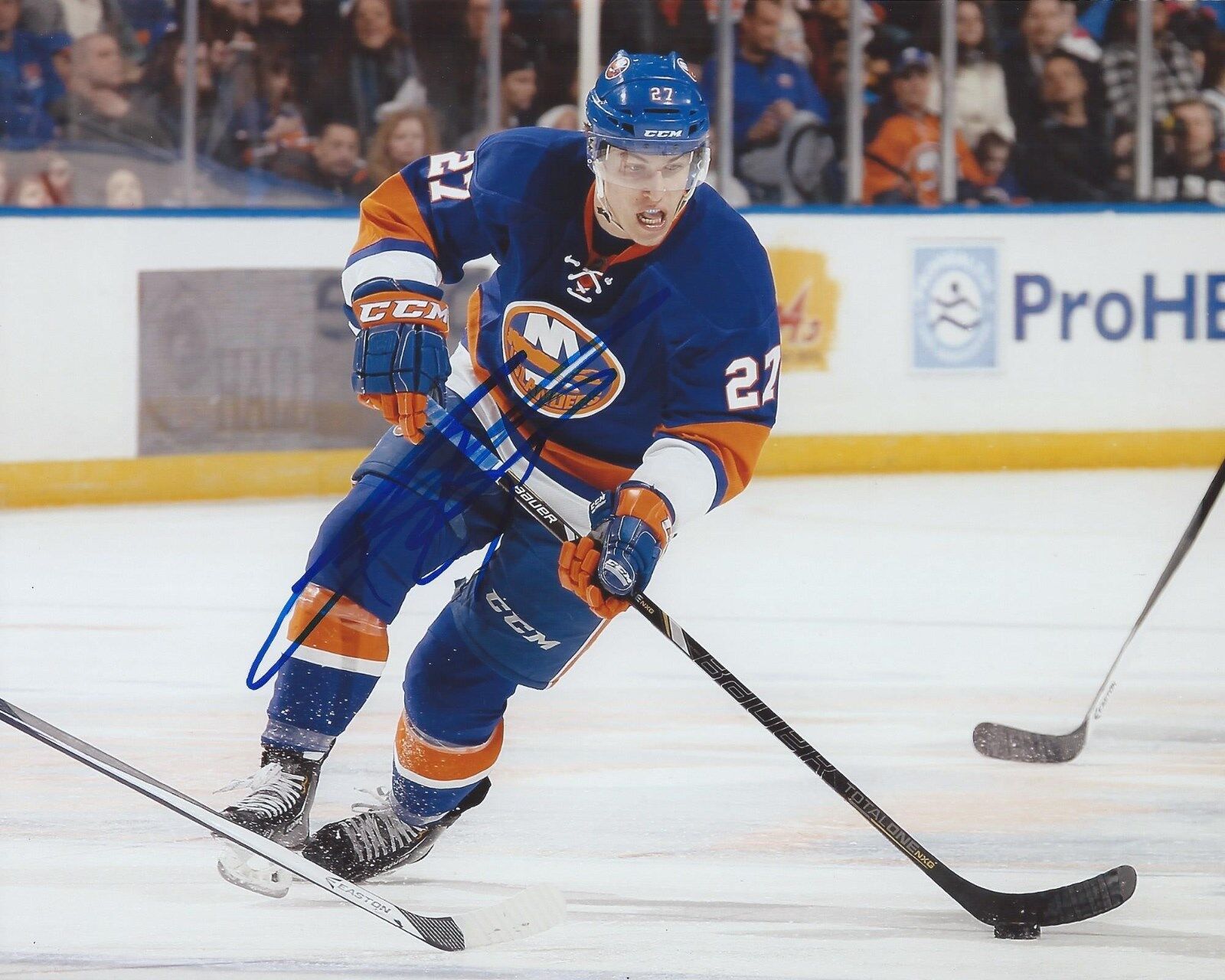 Anders Lee Signed 8x10 Photo Poster painting New York Islanders Autographed COA