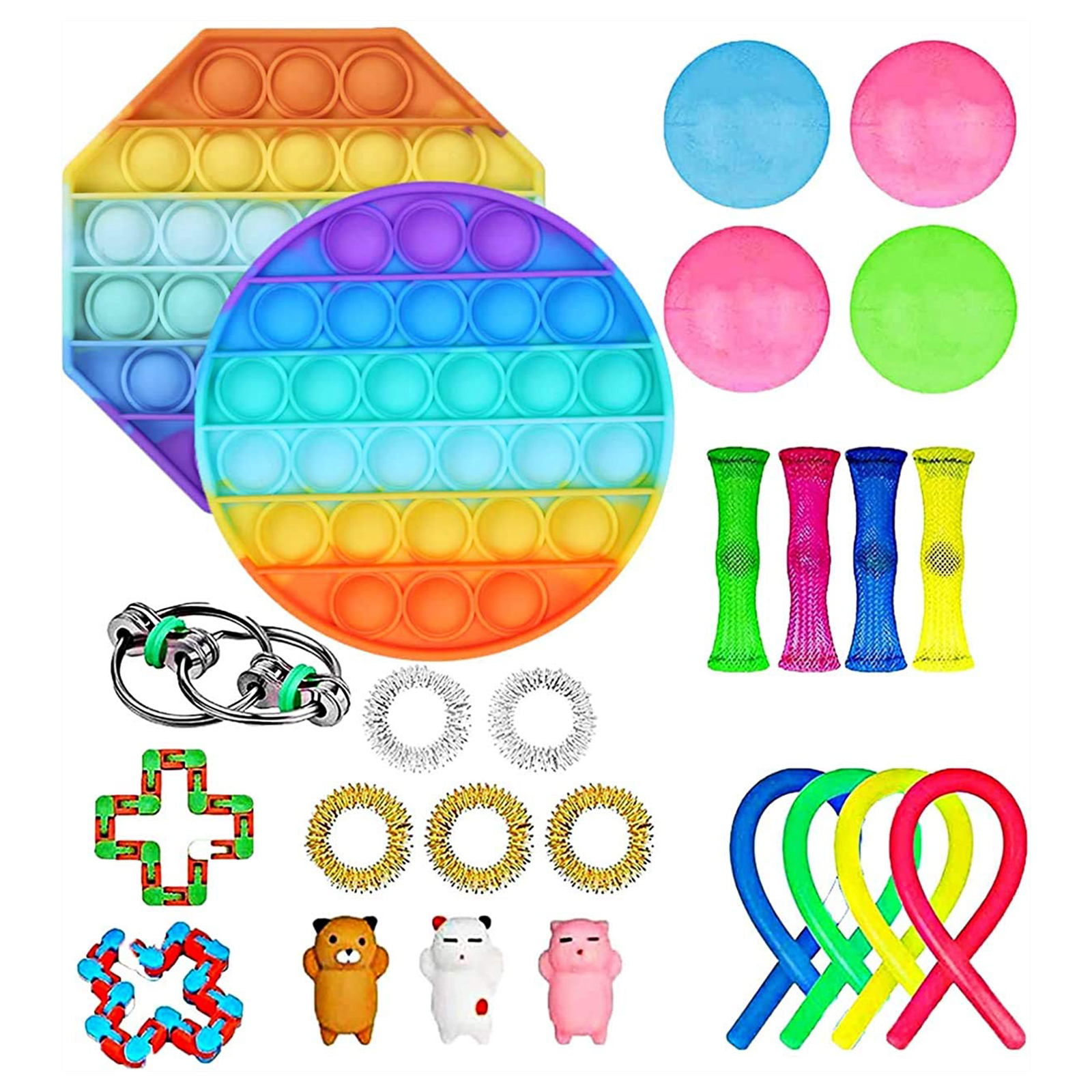 

25pcs Sensory Fidget Toys Set, 501 Original