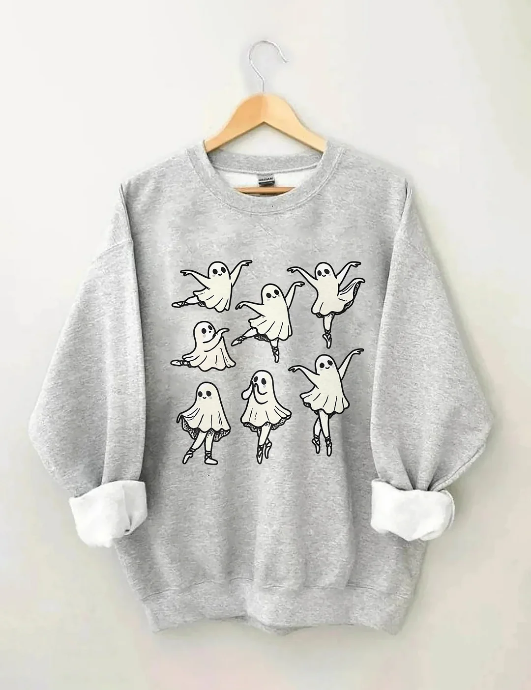 Cute Ballet Ghost Sweatshirt