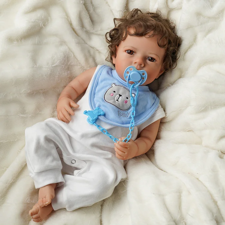 Magnetic Pacifier and Cute Animal Bottle 6-Pieces Set Safe Reborn