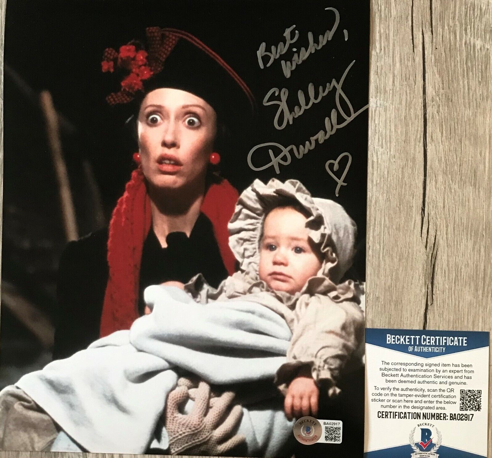 Shelley Duvall OLIVE OYLE POPEYE Autographed Signed 8x10 Photo Poster painting #1 Beckett BAS