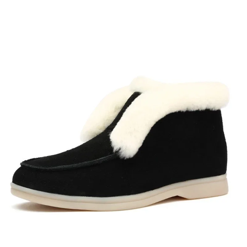 Women Diabetic Walking wool Loafers