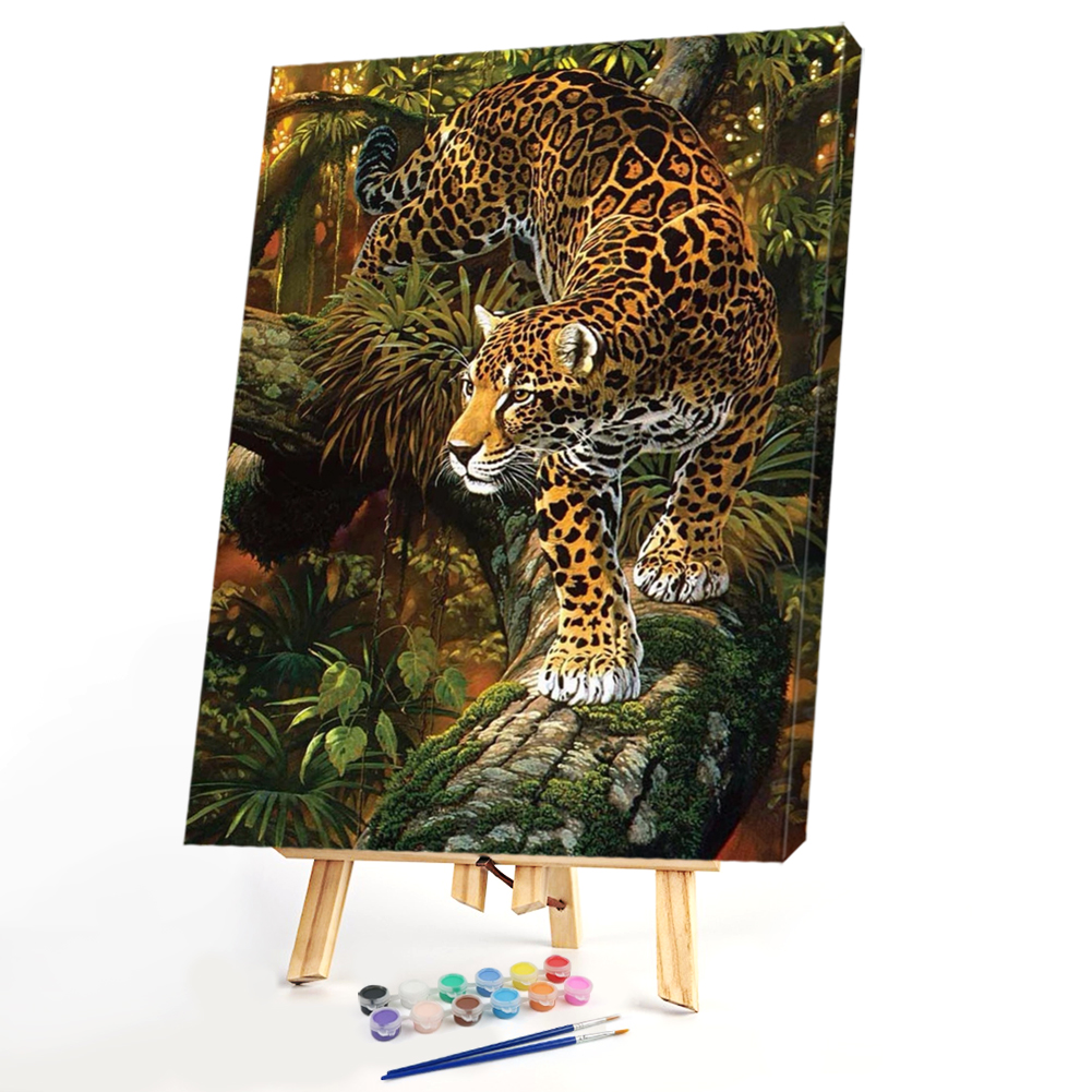 

40*50CM - Paint By Numbers - Leopard, 501 Original