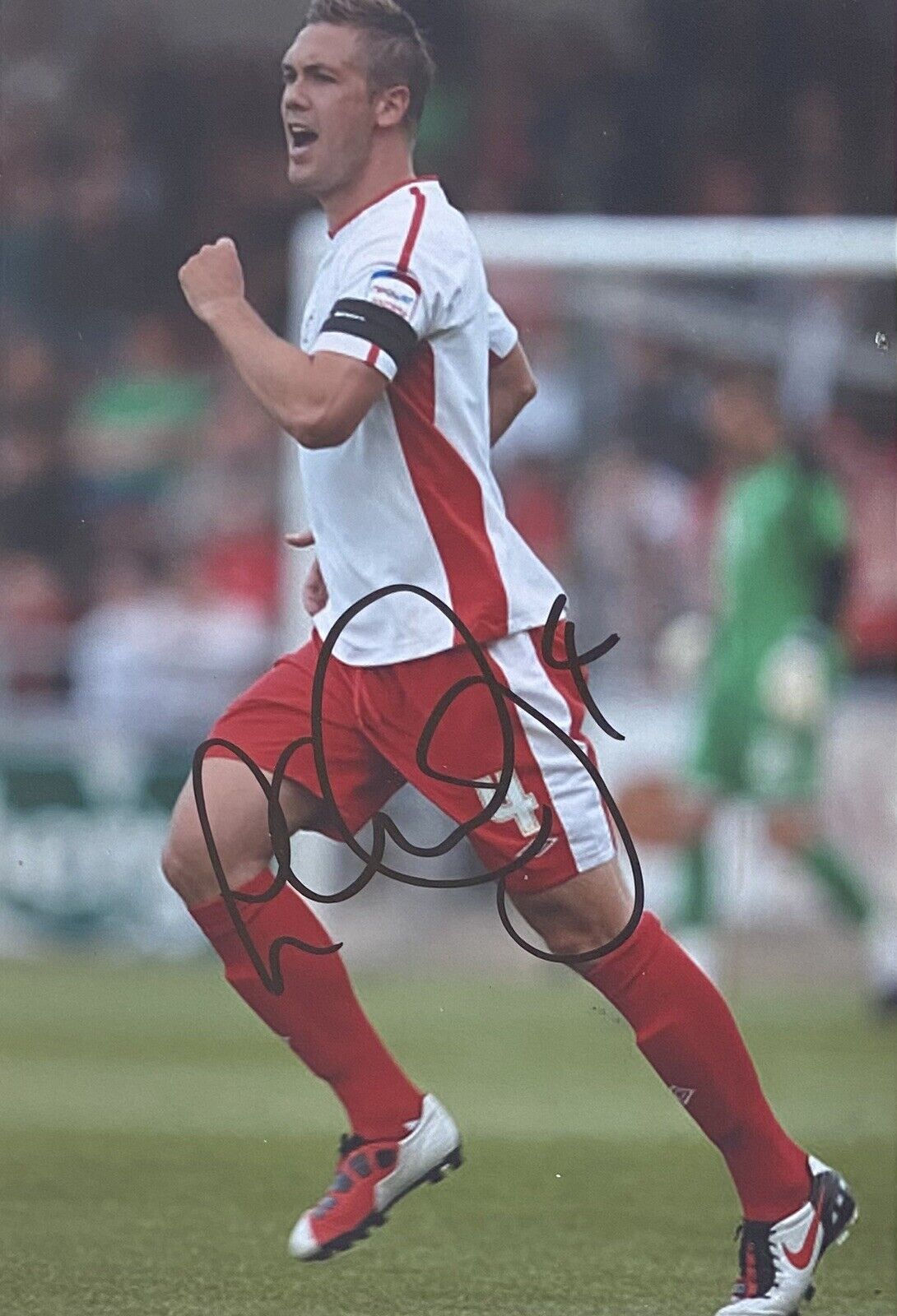 Luke Chambers Genuine Hand Signed 6X4 Nottingham Forest Photo Poster painting