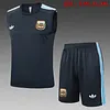 2025 Argentina Pre-Match Training Dark Gray Vest+Shorts Football1:1 Thai Quality