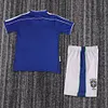 1998 Retro Brazil Away Football Shirt 1:1 Thai Quality Kids Size