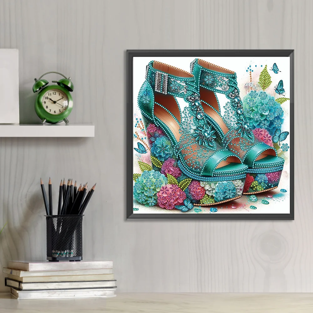 Diamond Painting - Partial Special Shaped Drill - High Heel(Canvas|30*30cm)