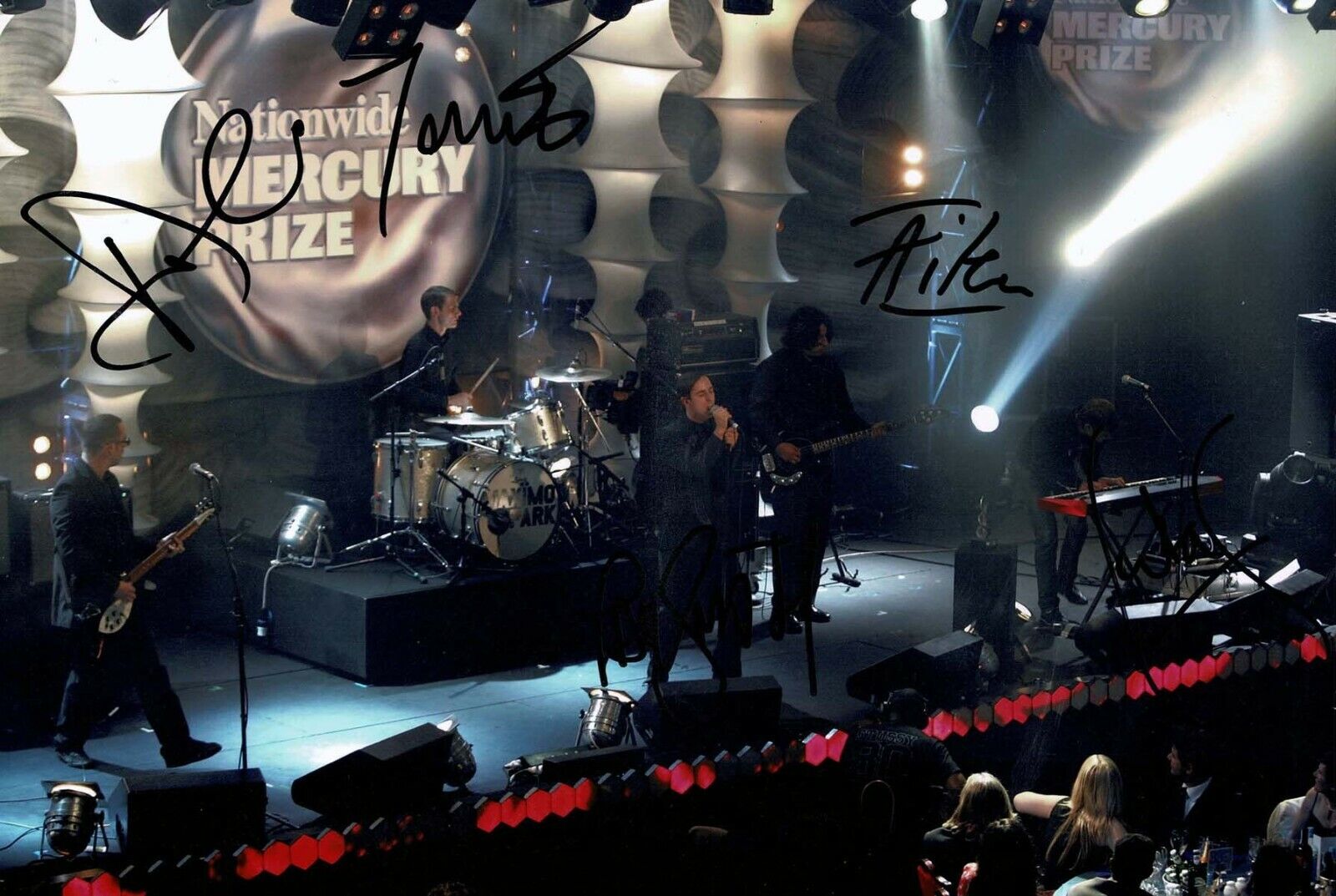 Maximo PARK Group SIGNED Autograph 12x8 Photo Poster painting 2 AFTAL COA Mercury Prize Nominee