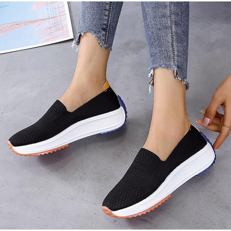 Bunion Correction Mesh Platform Comfortable Shoes