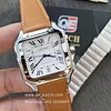 Cartier Santos Large Stainless Steel with White Dial (40mm) Super Clone
