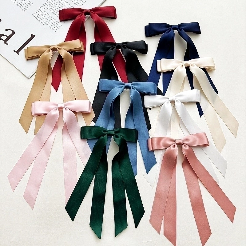 Women's Minimalist Bow Knot Ribbon Hair Clip