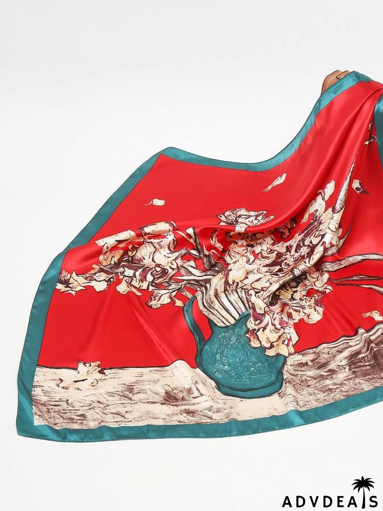 Flower Print Bandana