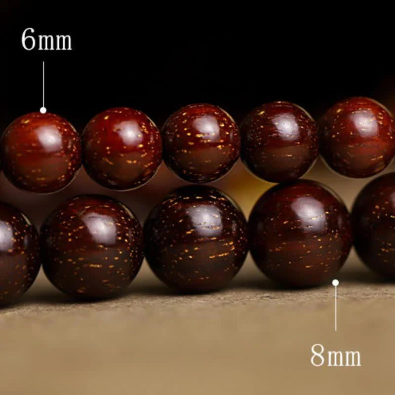 925 Sterling Silver Indian Small Leaf Red Sandalwood Hetian Gray Jade Amber Gold Star Bracelet